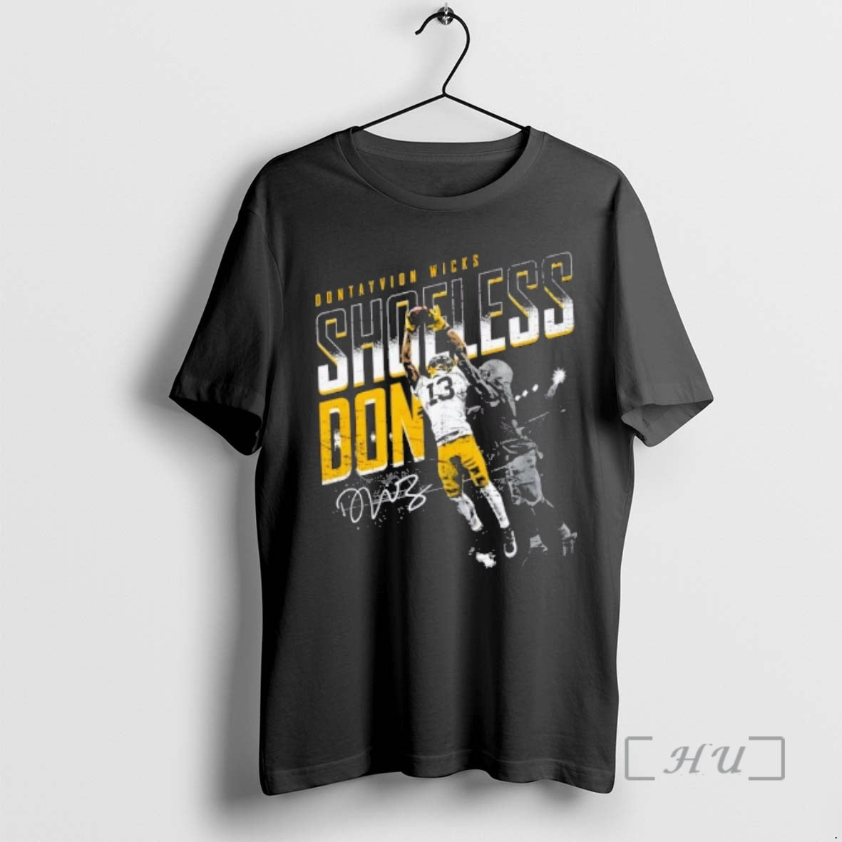 Officials Dontayvion Wicks Green Bay Packers Shoeless Catch Signature T-Shirts, Hoodie, Sweatshirt | WearSparks.com