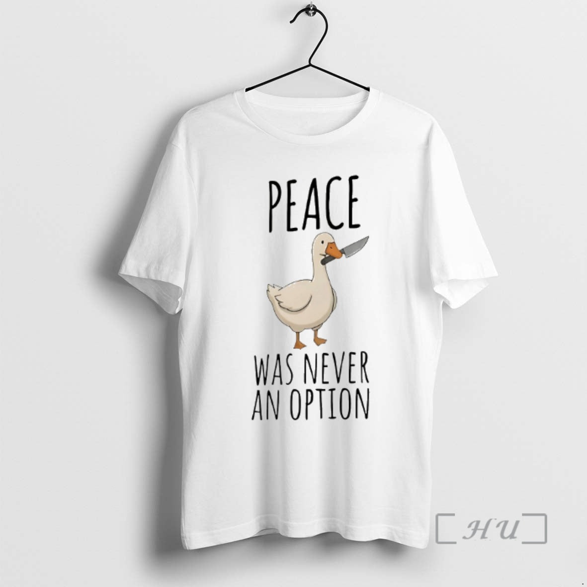 Officials Duck Peace Was Never An Option T-Shirts, Hoodie, Sweatshirt | WearSparks.com