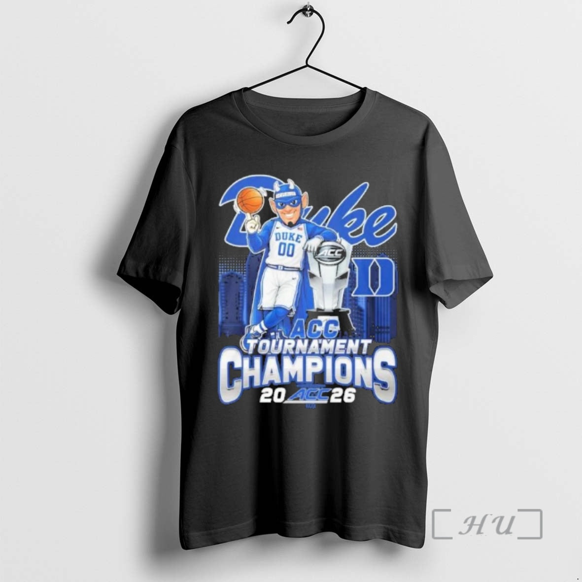 Officials Duke Mens Basketball Mascot Acc Tournament Champions