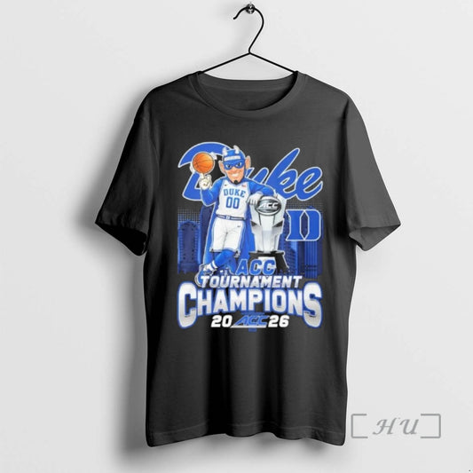 Officials Duke Mens Basketball Mascot Acc Tournament Champions