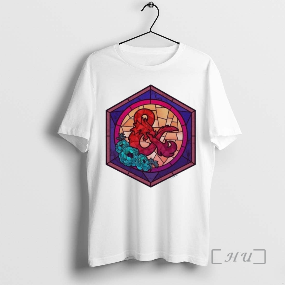Officials Dungeons Dragons Ampersand Stained Glass T-Shirts, Hoodie, Sweatshirt | WearSparks.com