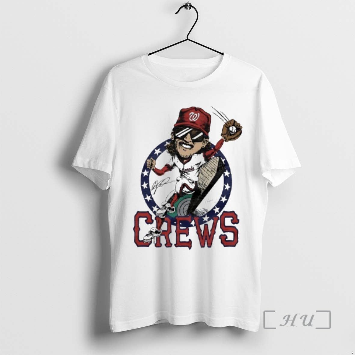 Officials Dylan Crews Washington Nationals Player Signature Caricature