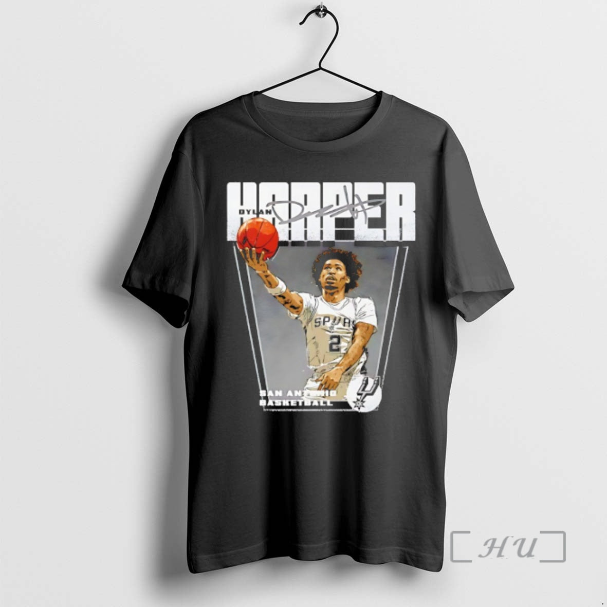 Officials Dylan Harper San Antonio Spurs Basketball Signature