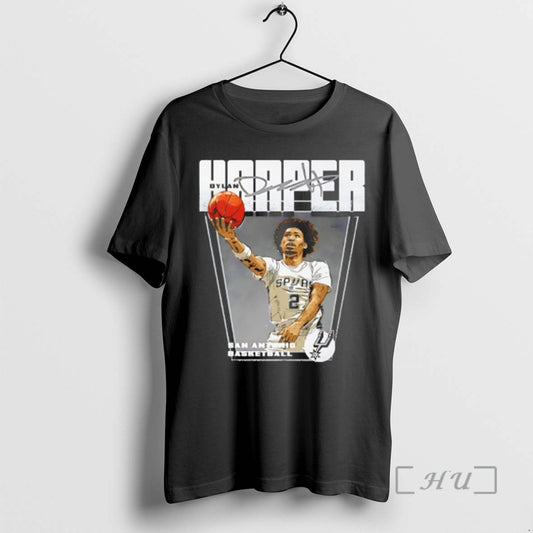 Officials Dylan Harper San Antonio Spurs Basketball Signature