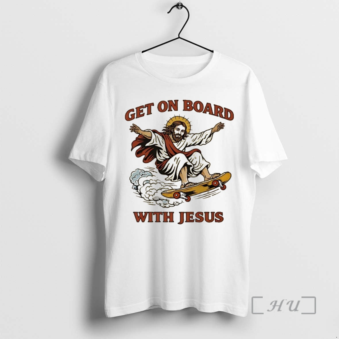 Officials Easter Parody Religious Get On Board With Jesus Meme Gag Premium T Shirts Sweater