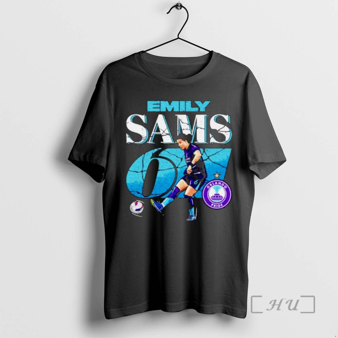 Officials Emily Sams Orlando Pride Cracked Number Ornaments T-Shirts, Hoodie, Sweatshirt | WearSparks.com