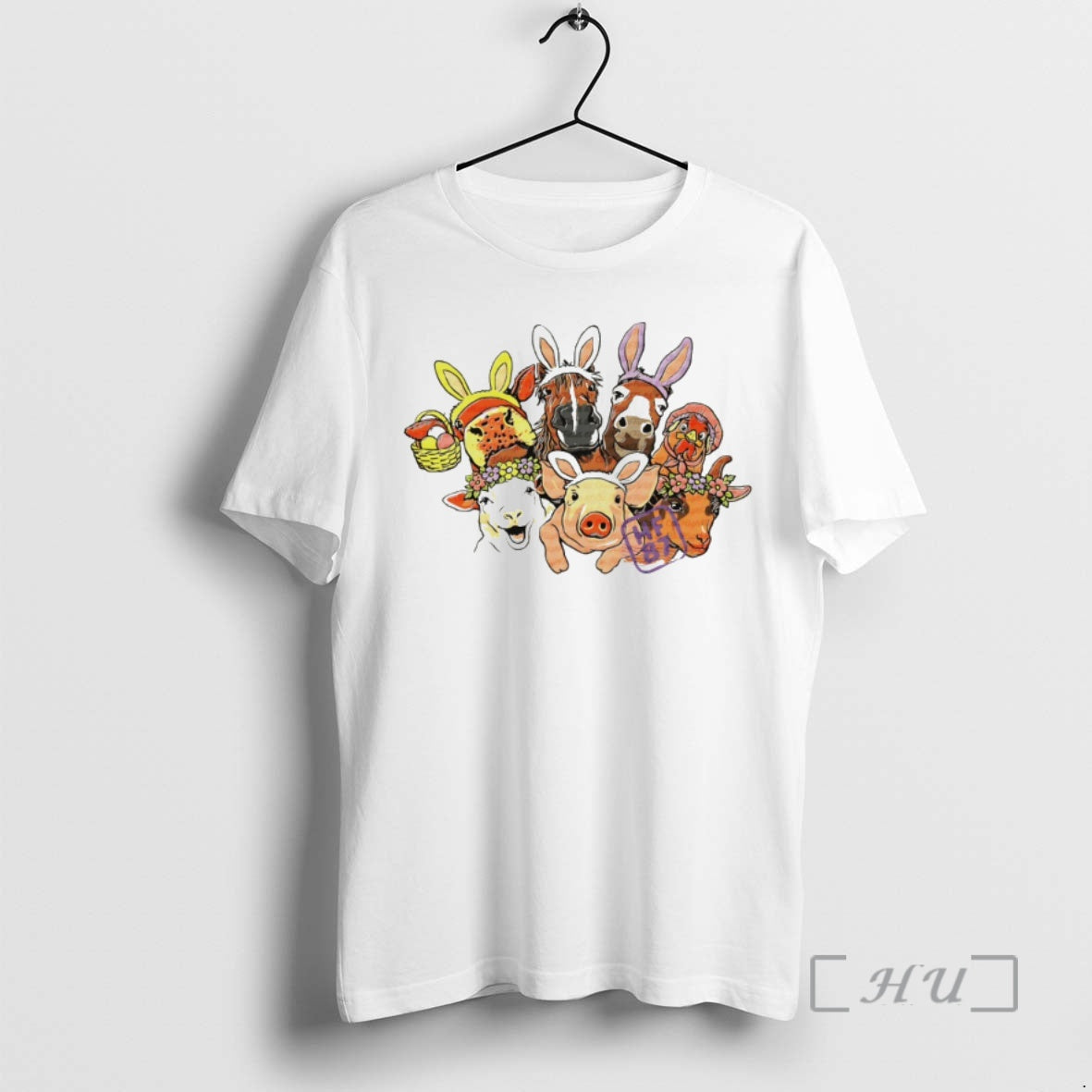 Officials Farm Animals Spring Pig Sheep Cow Horse Easter Day 2026 Premium T Shirts Sweater