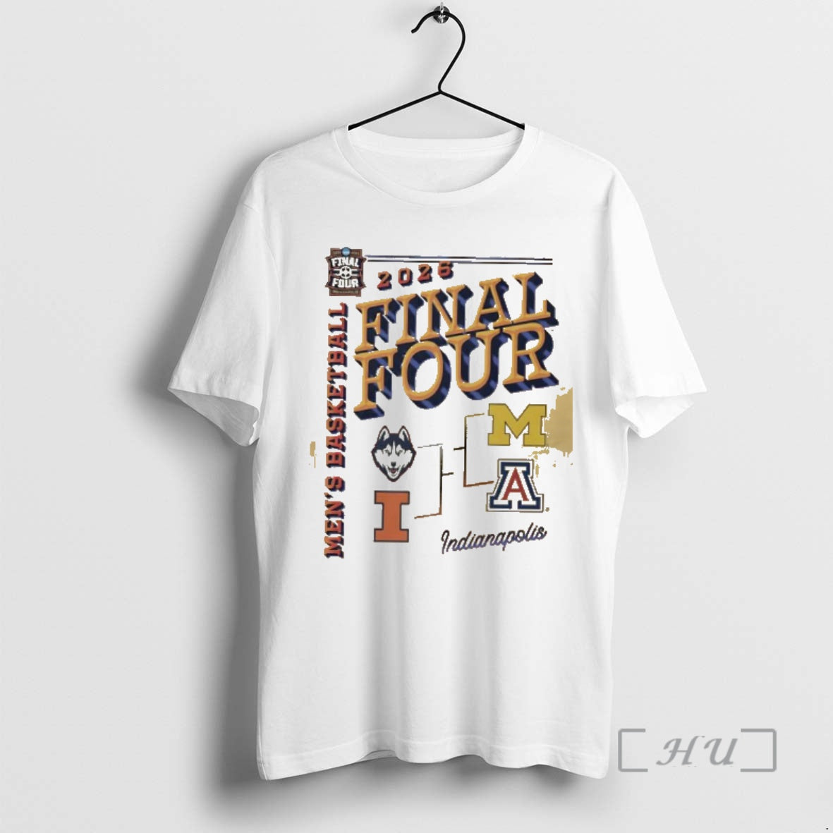 Officials Final Four 2026 Mens Basketball 2026 Final Four All Team Logo Premium T Shirts