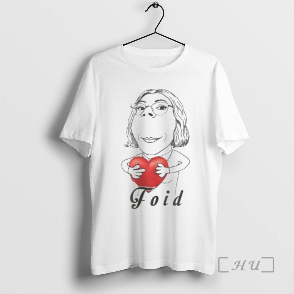 Officials Foid Girl Heart Cartoon