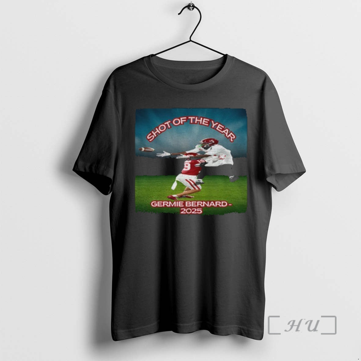 Officials Football Catch Of The Year Germie Bernard 2025 T-Shirts, Hoodie, Sweatshirt | WearSparks.com