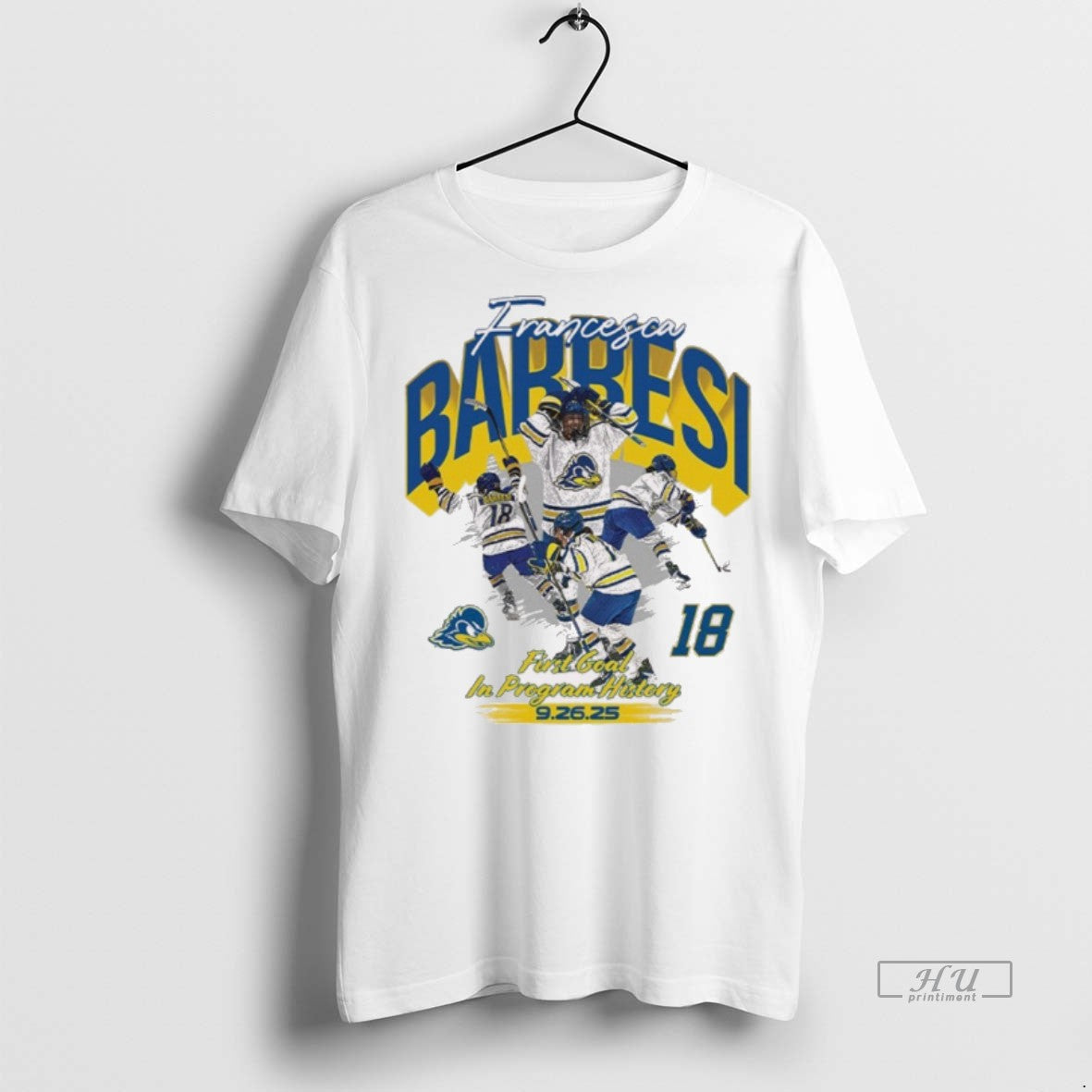 Officials Francesca Barbesi First Goal In Program History September 26 2025 Painting T Shirt Sweater