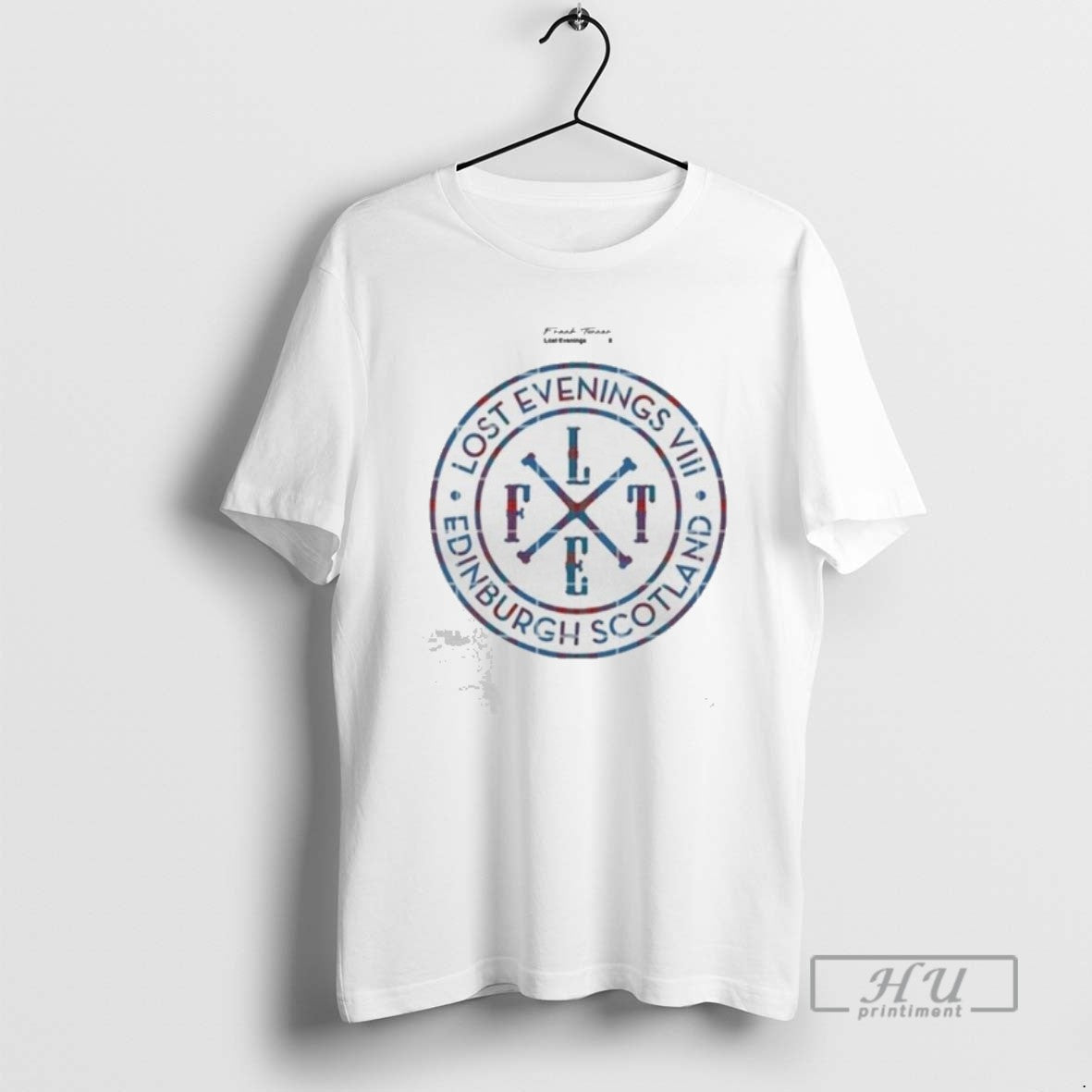 Officials Frank Turner Lost Evenings 8 Edinburgh Scotland T Shirt