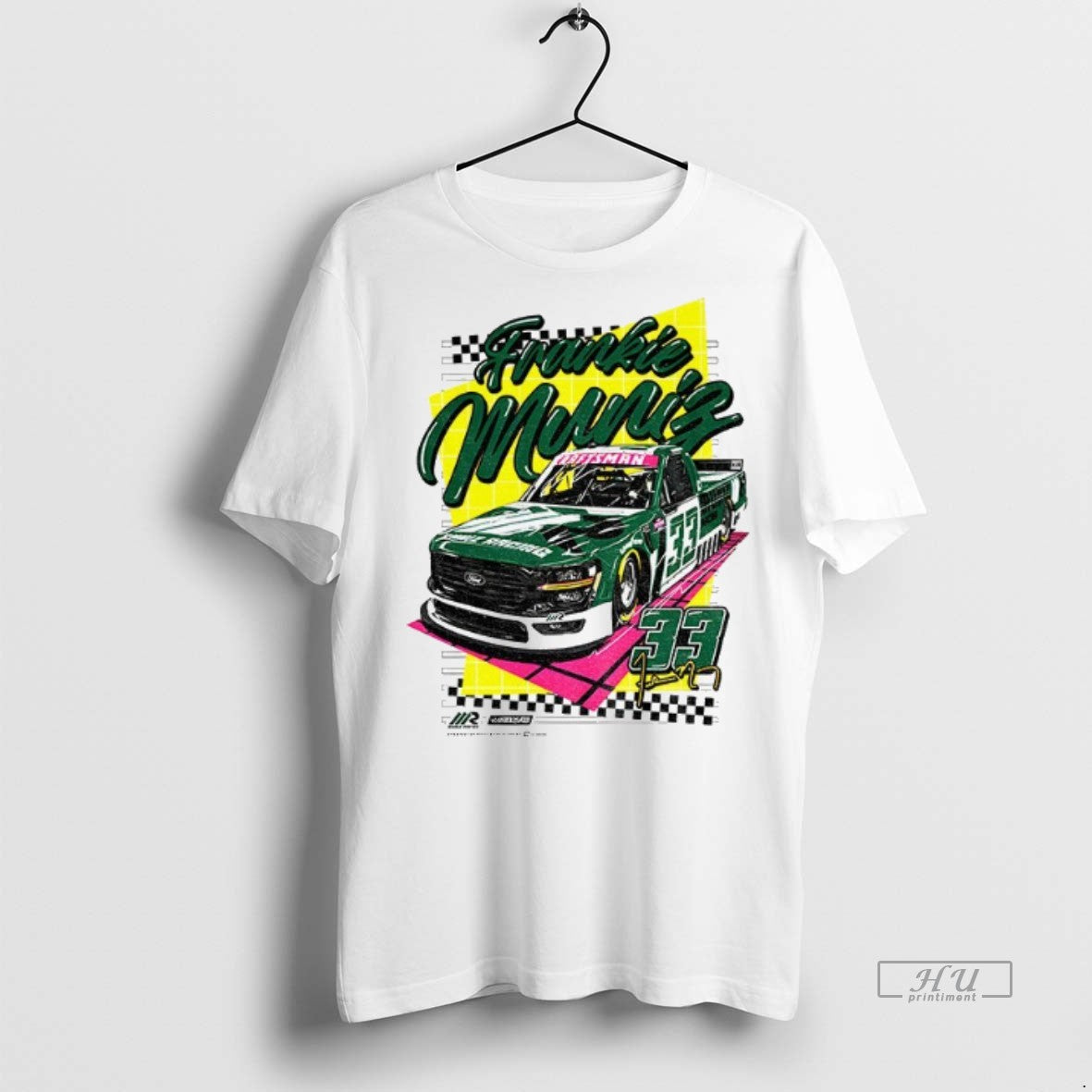 Officials Frankie Muniz 33 Nascar Craftsman Truck Series Signature T Shirt Sweater