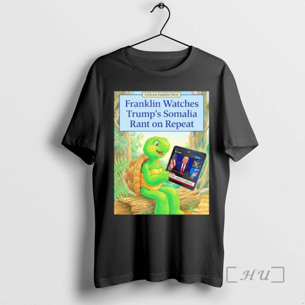 Officials Franklin Watches Trumps Somalia Rant On Repeat T-Shirts, Hoodie, Sweatshirt | WearSparks.com