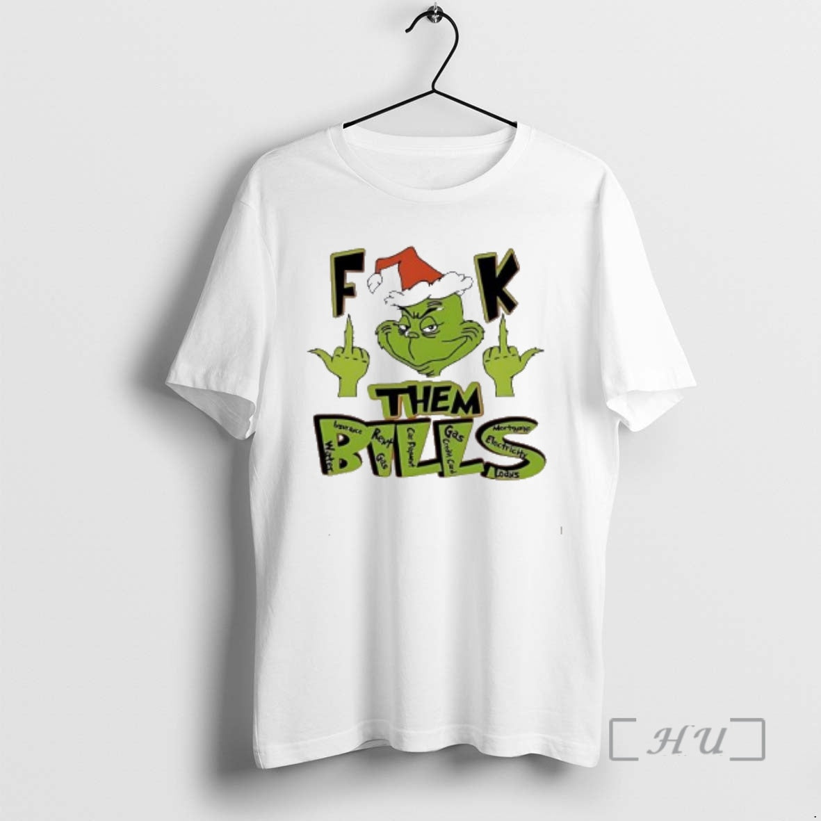 Officials Fuck Them Bills 2025 Grinch Middle Finger T-Shirts, Hoodie, Sweatshirt | WearSparks.com