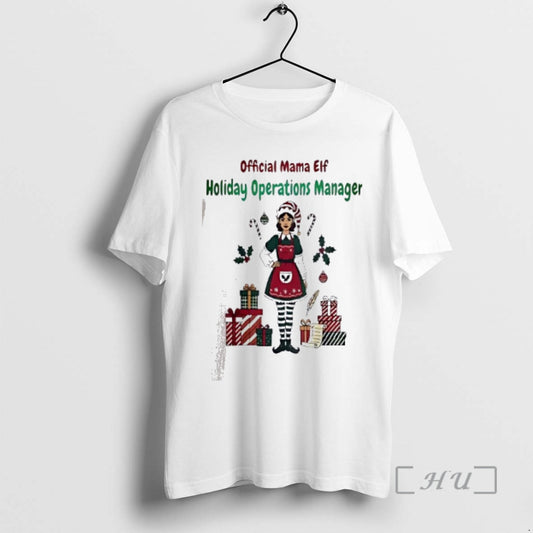 Officials Funny Mama Elf Holiday Operations Manager Simple T-Shirts, Hoodie, Sweatshirt | WearSparks.com
