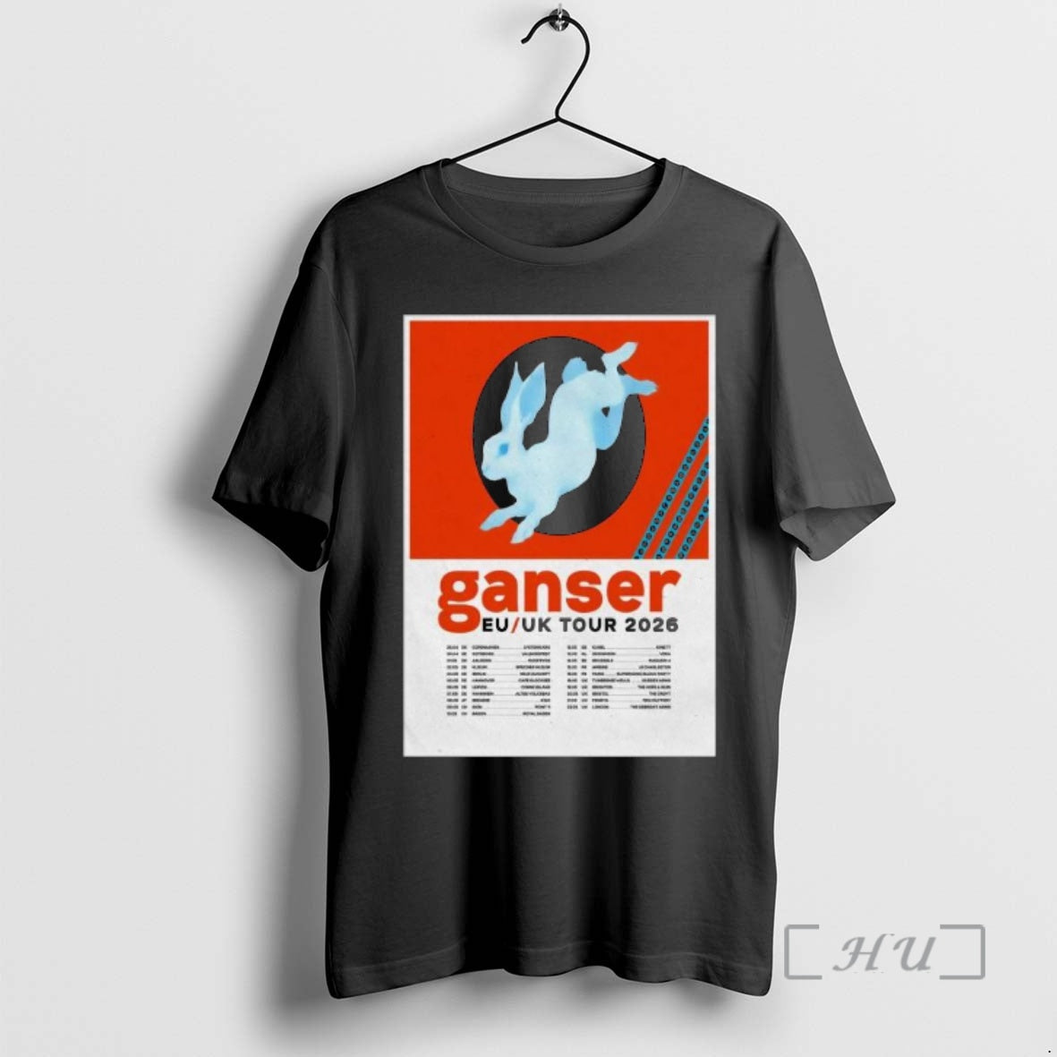 Officials Ganser Tour 2026 Eu Uk T-Shirts, Hoodie, Sweatshirt | WearSparks.com