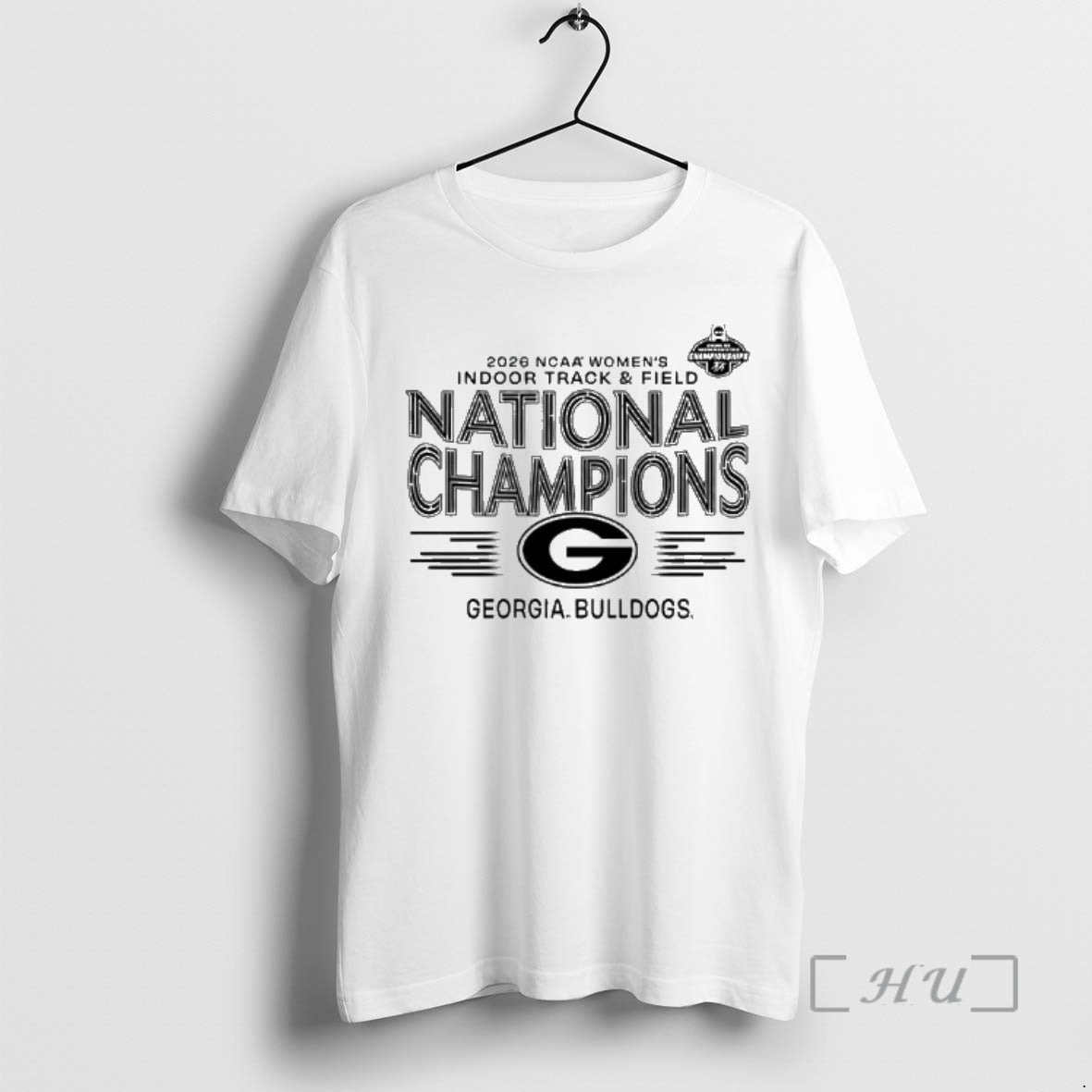 Officials Georgia 2026 Ncaa Womens Indoor Track And Field National Champions Premium T Shirts Sweater