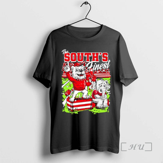 Officials Georgia Bulldogs The Souths Finest Dawg Mascot T-Shirts, Hoodie, Sweatshirt | WearSparks.com