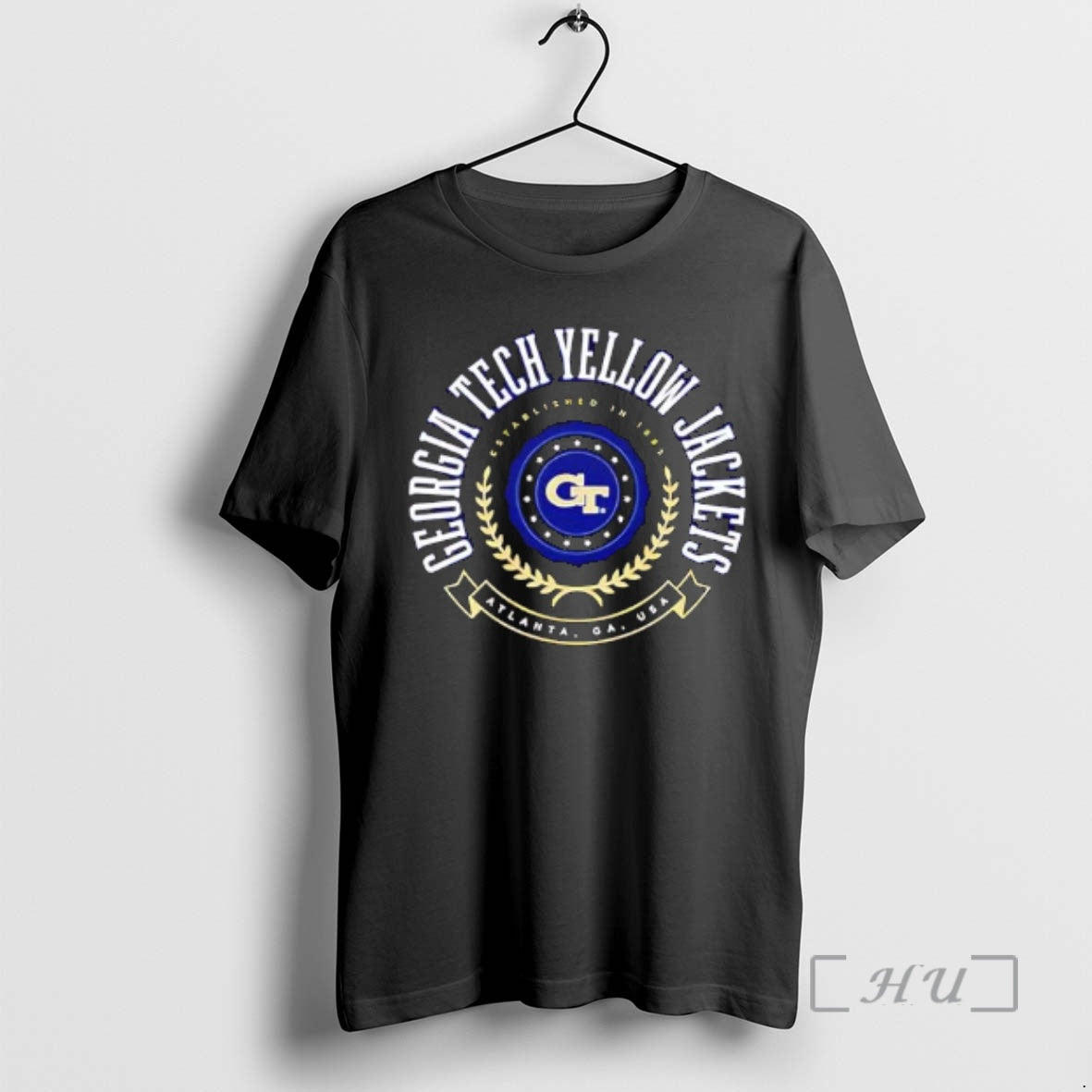 Officials Georgia Tech Yellow Jackets Arched Atlanta Ga Usa Logo T-Shirts, Hoodie, Sweatshirt | WearSparks.com