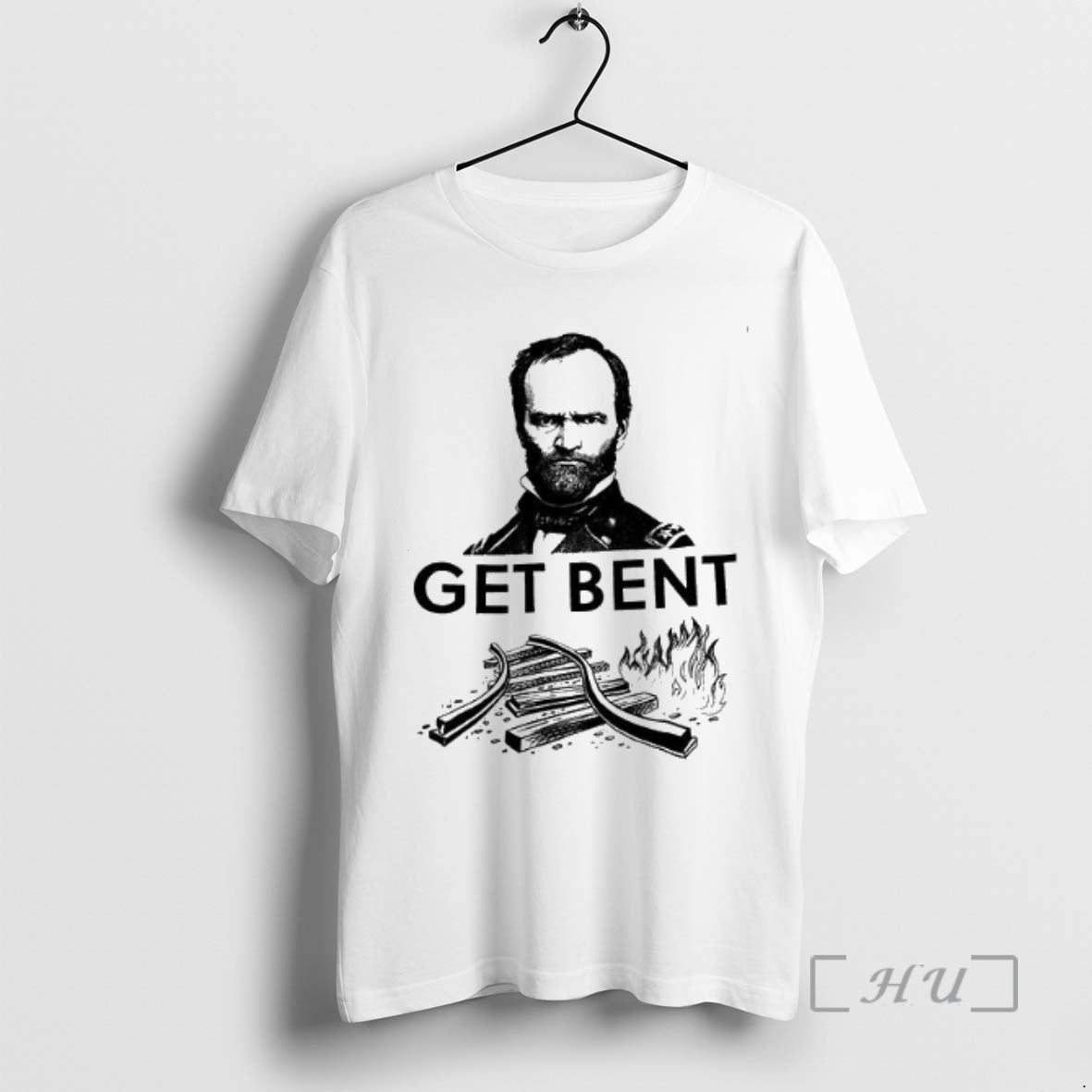 Officials Get Bent Shermans Neckties Railway Destruction Tactic Woman T-Shirts, Hoodie, Sweatshirt | WearSparks.com