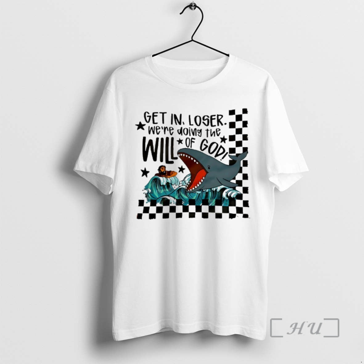 Officials Get In Loser Will Of God Whale Cartoon
