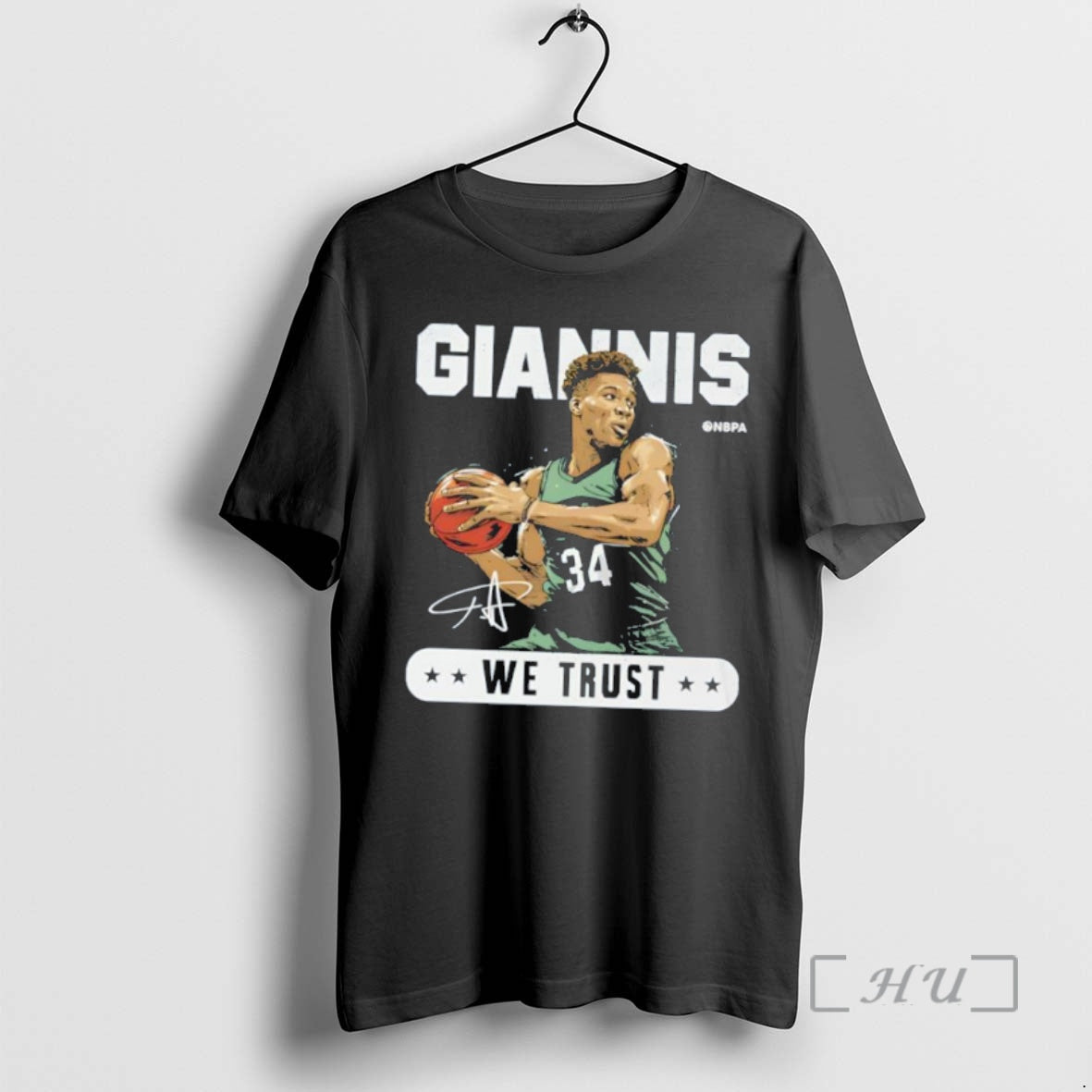 Officials Giannis Antetokounmpo Trust Signature Graphic