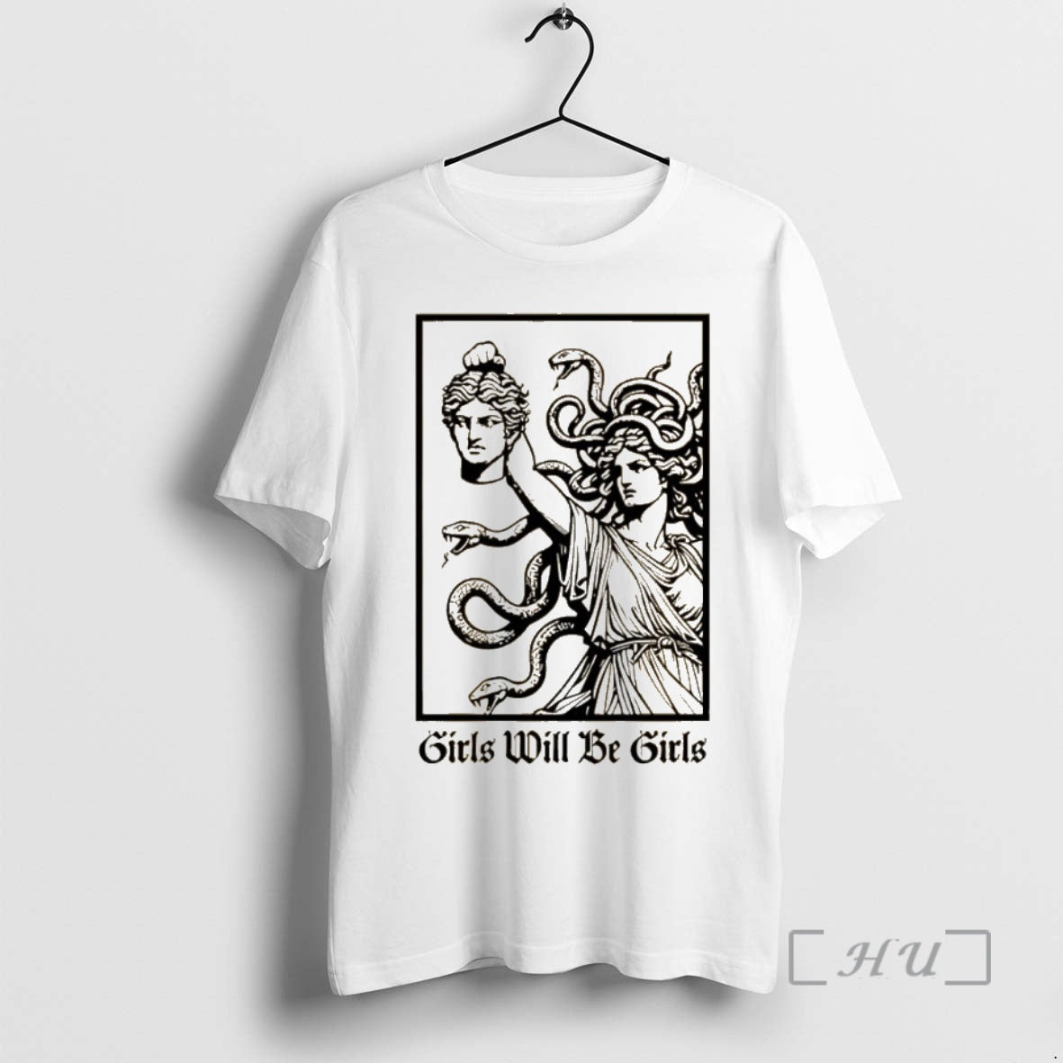 Officials Girls Will Be Girls Medusa Mythology Decapitated Head
