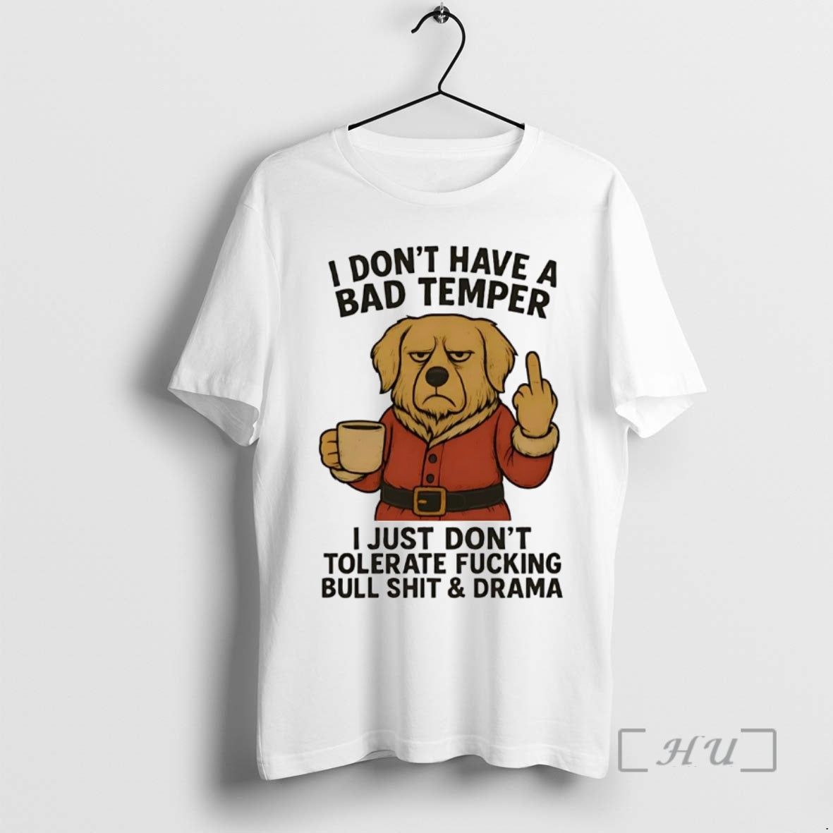 Officials Golden Retriever I Dont Have A Bad Temper I Just Dont Christmas Premium T-Shirts, Hoodie, Sweatshirt