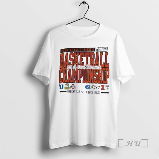 Officials Greenville Sc 2026 Ncaa Di Mens Basketball Championship March 19 21 Premium T Shirts