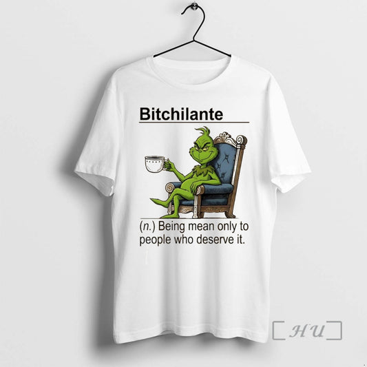 Officials Grinch Bitchilante Being Mean Only To People Who Deserve It Premium T Shirts Sweater