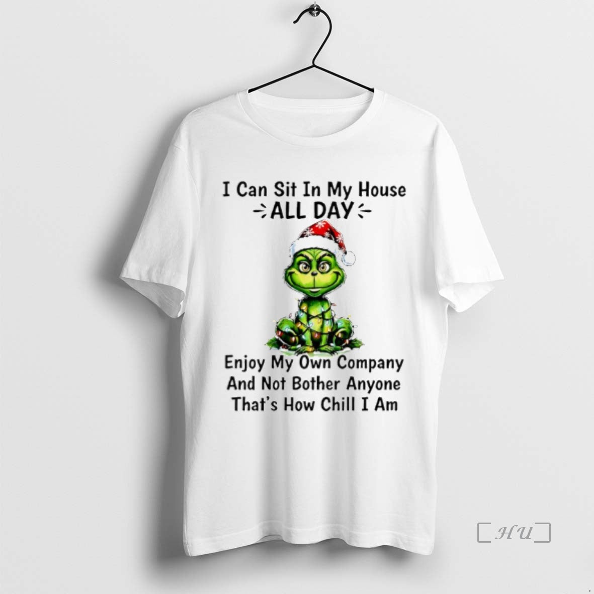 Officials Grinch Christmas Light I Can Sit In My House All Day Enjoy My Own T-Shirts, Hoodie, Sweatshirt | WearSparks.com