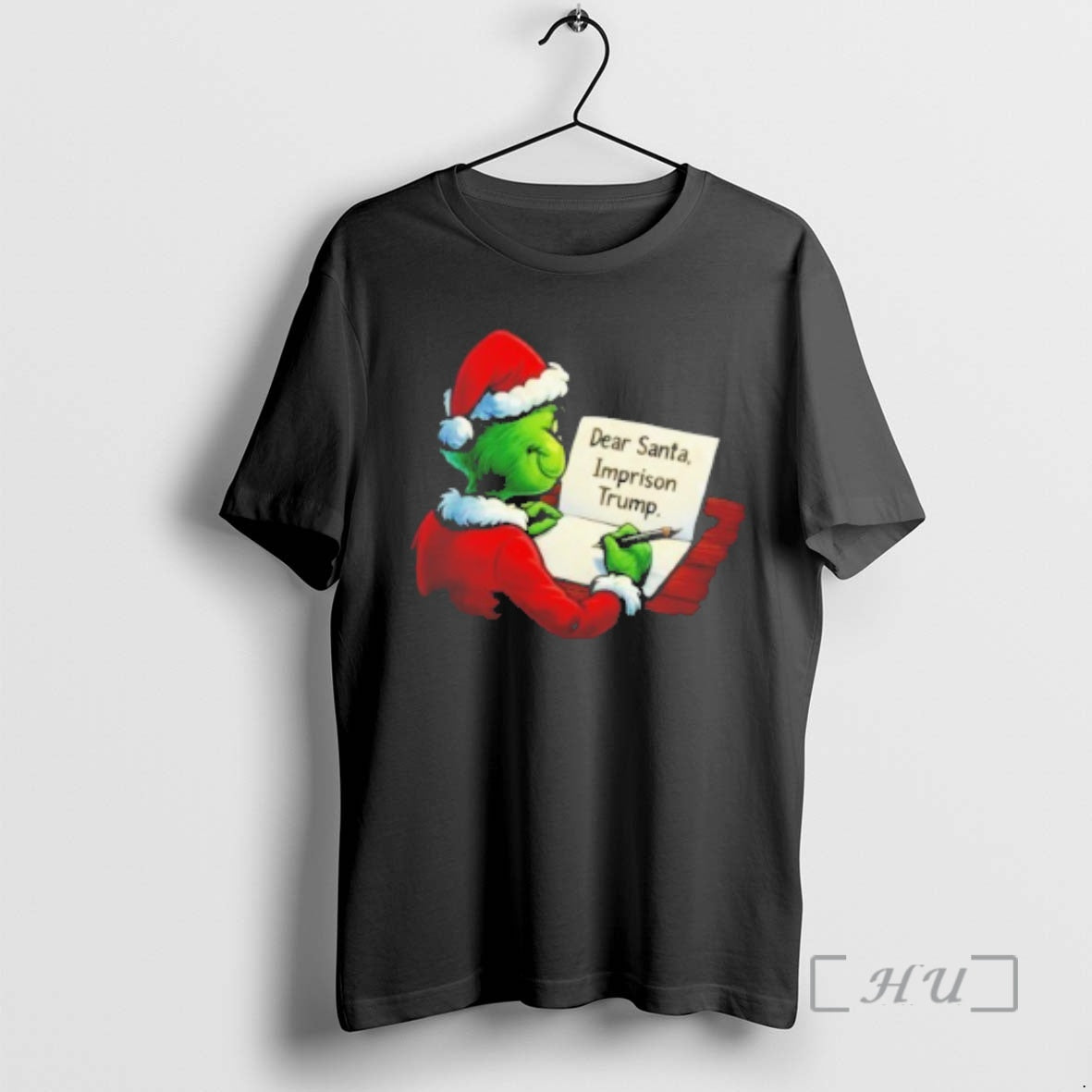 Officials Grinch Dear Santa Imprison Trump T-Shirts, Hoodie, Sweatshirt | WearSparks.com