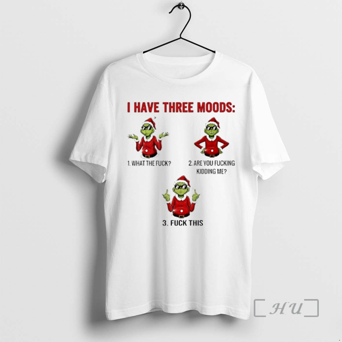 Officials Grinch I Have Three Moods Christmas 2025 T-Shirts, Hoodie, Sweatshirt | WearSparks.com