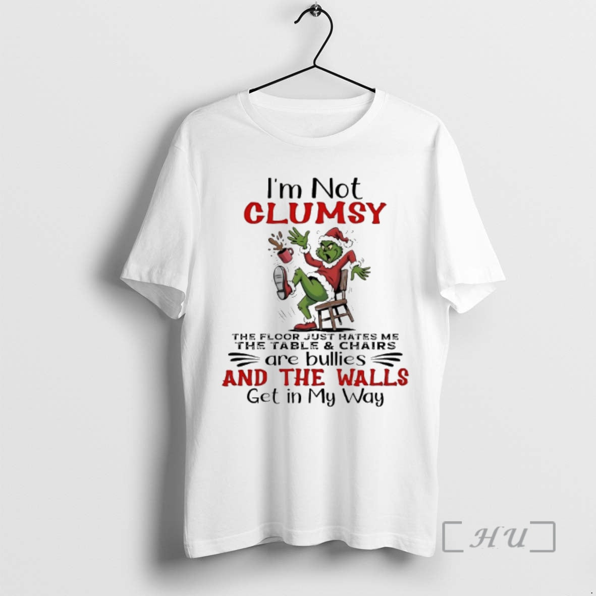 Officials Grinch Im Not Clumsy Christmas 2025 T-Shirts, Hoodie, Sweatshirt | WearSparks.com