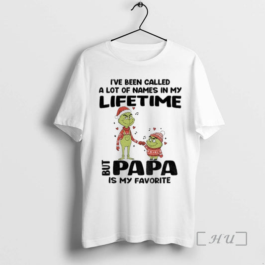 Officials Grinch Ive Been Called A Lot Of Names In My Lifetime But Papa Is T-Shirts, Hoodie, Sweatshirt | WearSparks.com