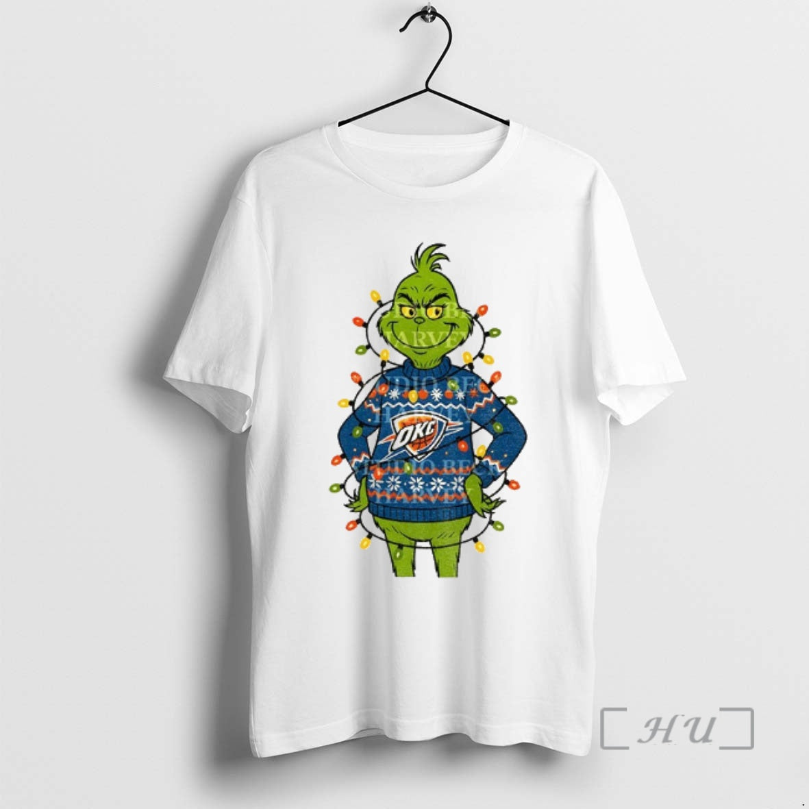 Officials Grinch Oklahoma City Thunder Nba Basketball Christmas In Oklahoma T-Shirts, Hoodie, Sweatshirt | WearSparks.com