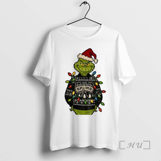 Officials Grinch San Antonio Spurs Nba Basketball Christmas 2025 T-Shirts, Hoodie, Sweatshirt | WearSparks.com