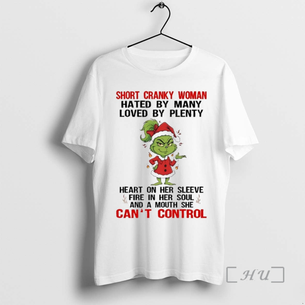 Officials Grinch Short Cranky Woman Hated By Many Loved By Plenty Heart Chirstmas 2025 Premium T-Shirts, Hoodie, Sweatshirt