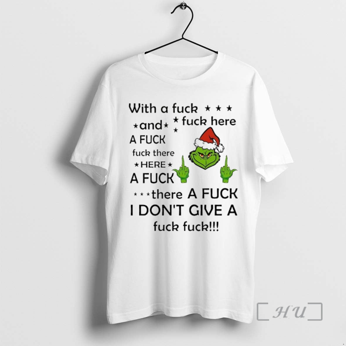 Officials Grinch With A Fuck And Fuck Here Christmas 2025 T-Shirts, Hoodie, Sweatshirt | WearSparks.com