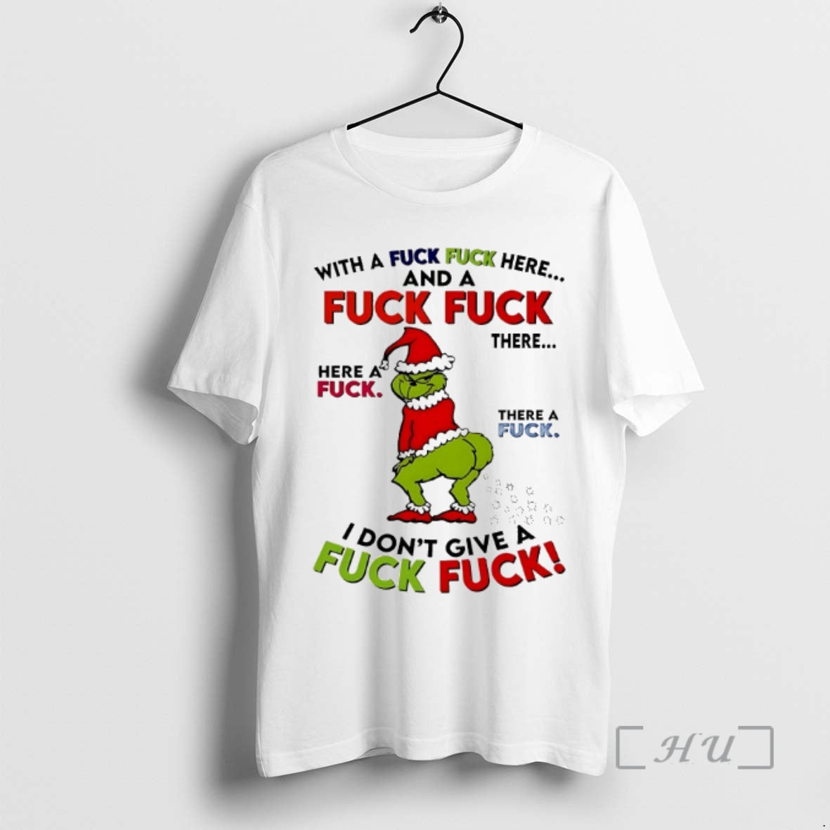 Officials Grinch With A Fuck Fuck Here And A Fuck Fuck Christmas 2025 Premium T-Shirts, Hoodie, Sweatshirt | WearSparks.com