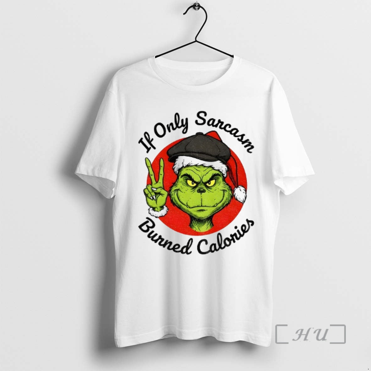 Officials Grinch If Only Sarcasm Burned Calories Christmas T-Shirts, Hoodie, Sweatshirt | WearSparks.com