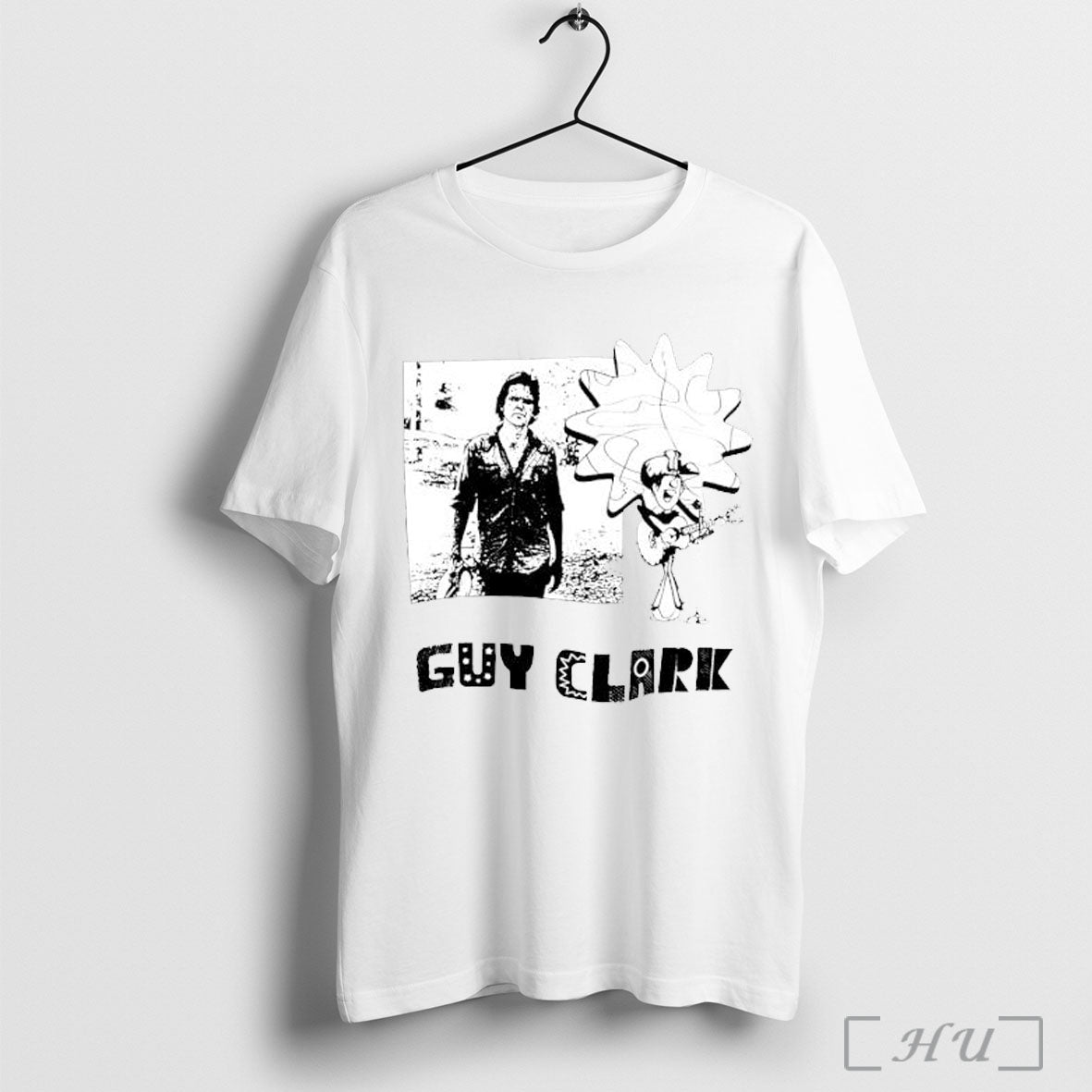 Officials Guy Clark Country Music Fan Art T Shirt