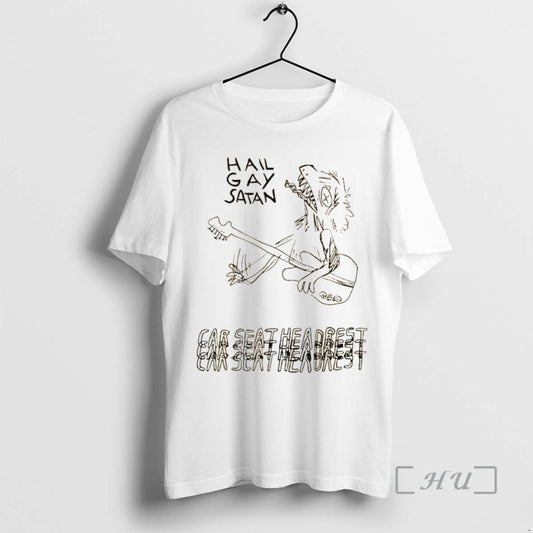 Officials Hail Gay Satan Car Seat Headrest Music Art Sketch