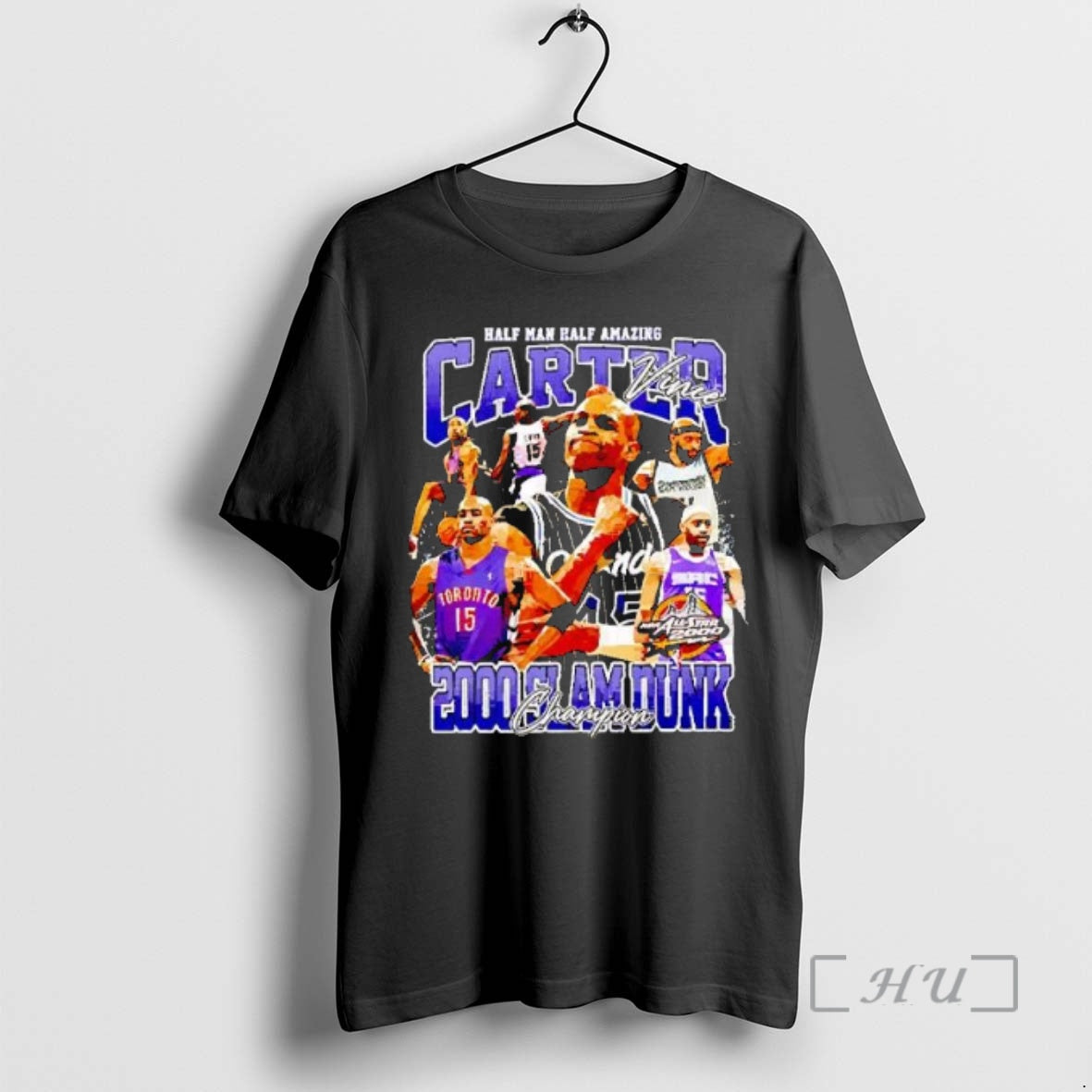 Officials Half Man Half Amazing Vince Carter 200 Slam Dunk Champions Graphic Retro Premium T-Shirts, Hoodie, Sweatshirt