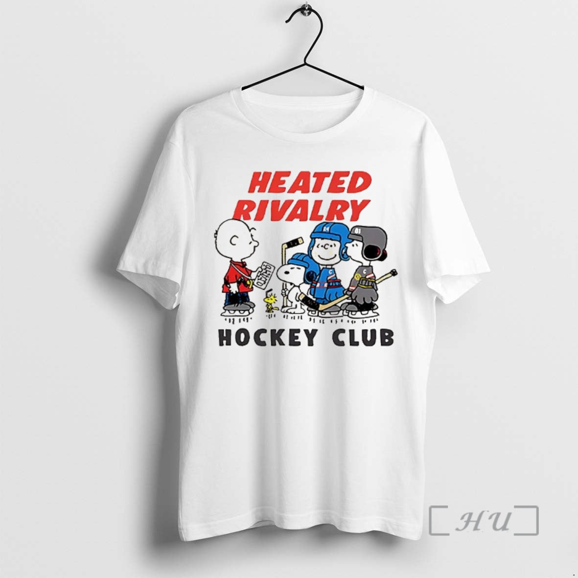 Officials Heated Rivalry Hockey Club Peanuts Cartoon T-Shirts, Hoodie, Sweatshirt | WearSparks.com