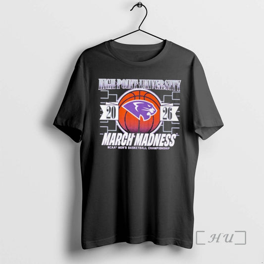 Officials High Point Panthers 2026 Ncaa Mens Basketball Championship March Madness Premium T Shirts Sweater