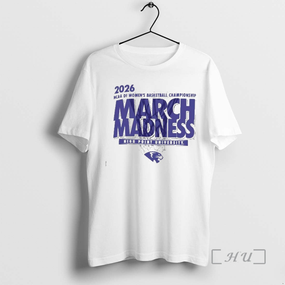 Officials High Point University 2026 Ncaa Di Womens Basketball Championship March Madness Premium T Shirts