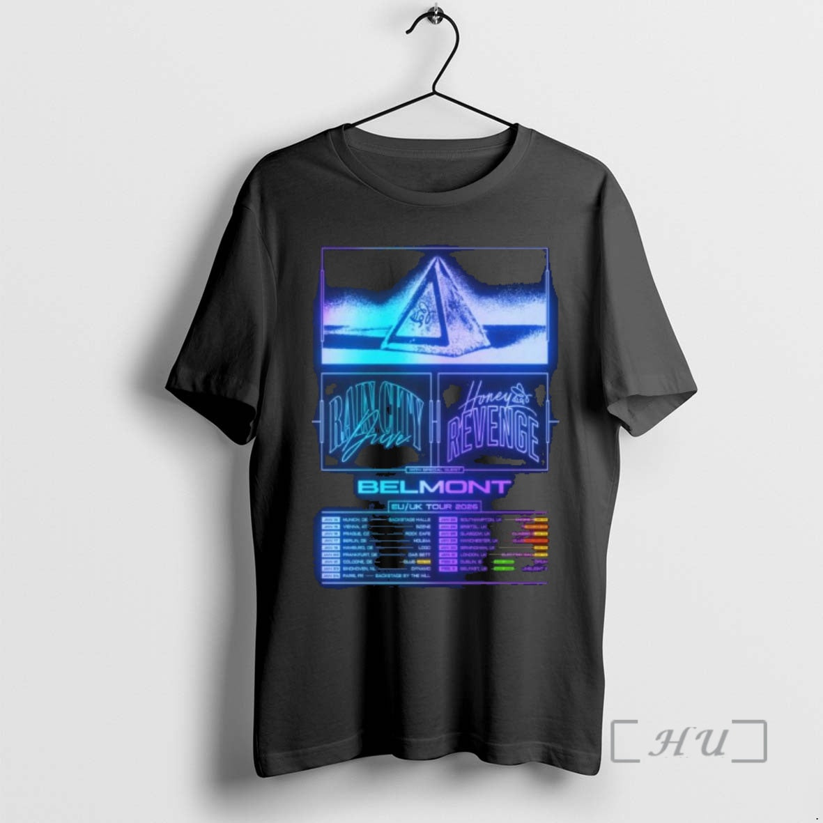 Officials Honey Revenge And Rain City Drive Eu Uk Tour 2026 Premium T Shirts Sweater Hoodie, Sweatshirt | WearSparks.com