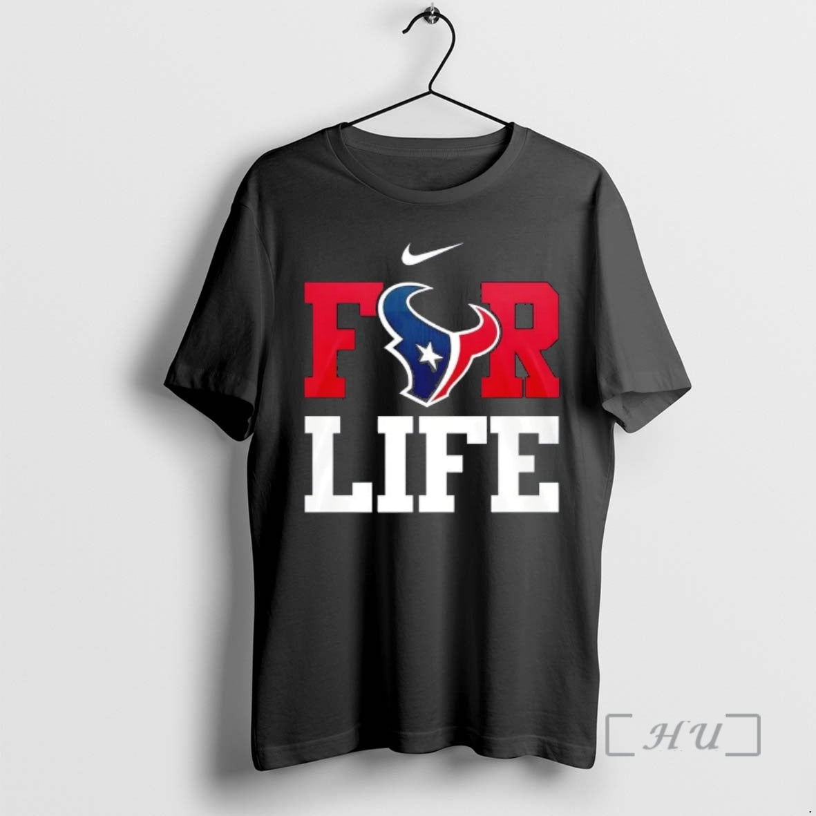 Officials Houston Texans For Life I Bleed Blue And Red 2 Sided Premium T Shirts Hoodie, Sweatshirt | WearSparks.com